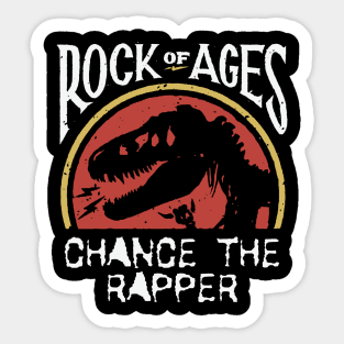 change rock on ages Sticker